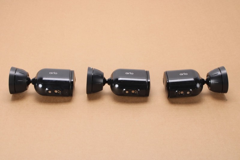 Arlo Pro 4 Spotlight Camera Security Bundle of 3 w/ Accessories - Fair Condition gallery