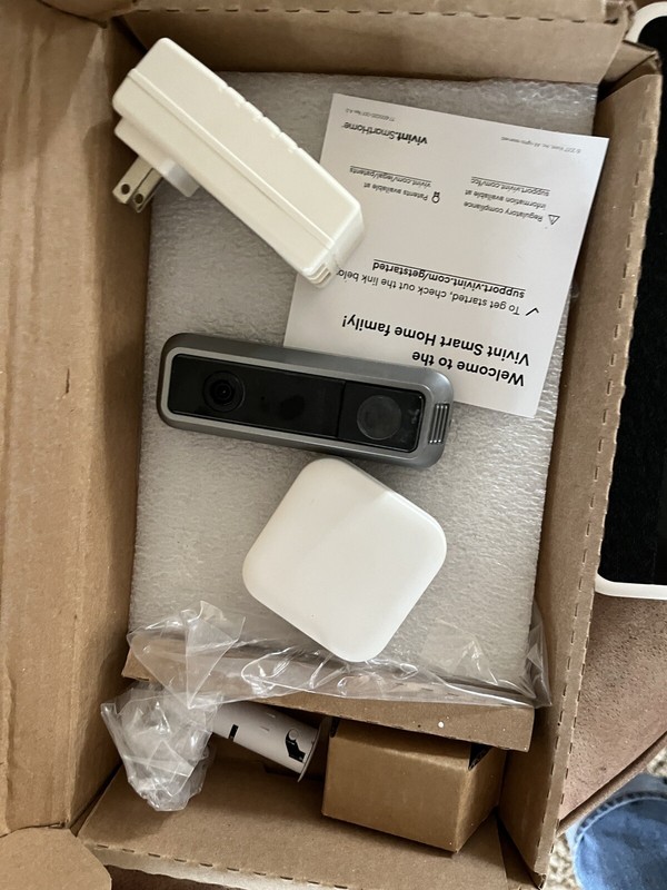 Vivint Control Panel Perfect Screen Door Bell Camera, Outdoor Camera, Water Sens gallery