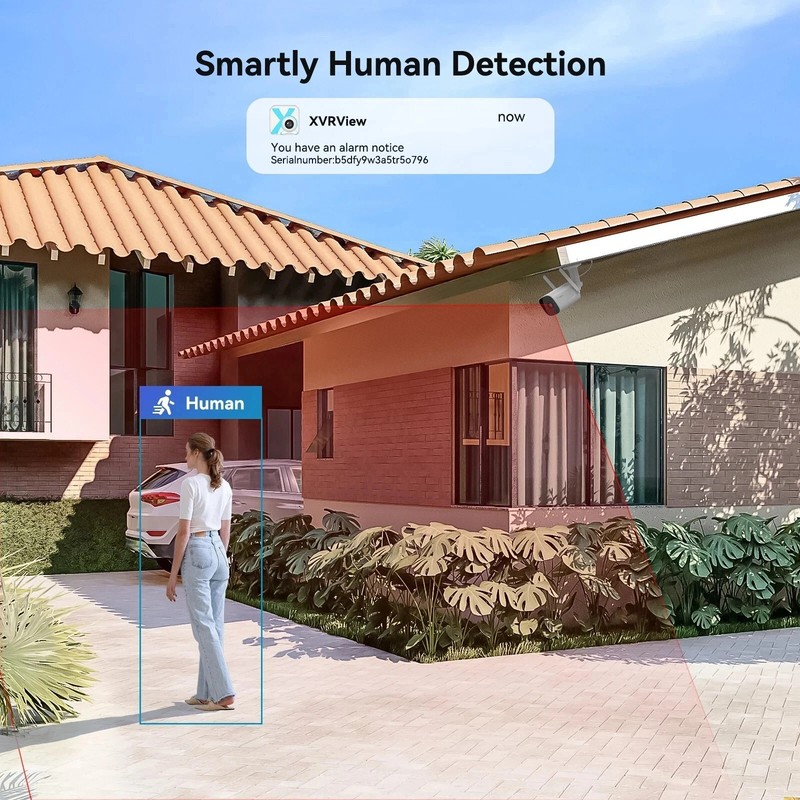 TMEZON 3MP Wireless WIFI Security Camera System Audio 10CH 5MP NVR CCTV 1TB HDD gallery