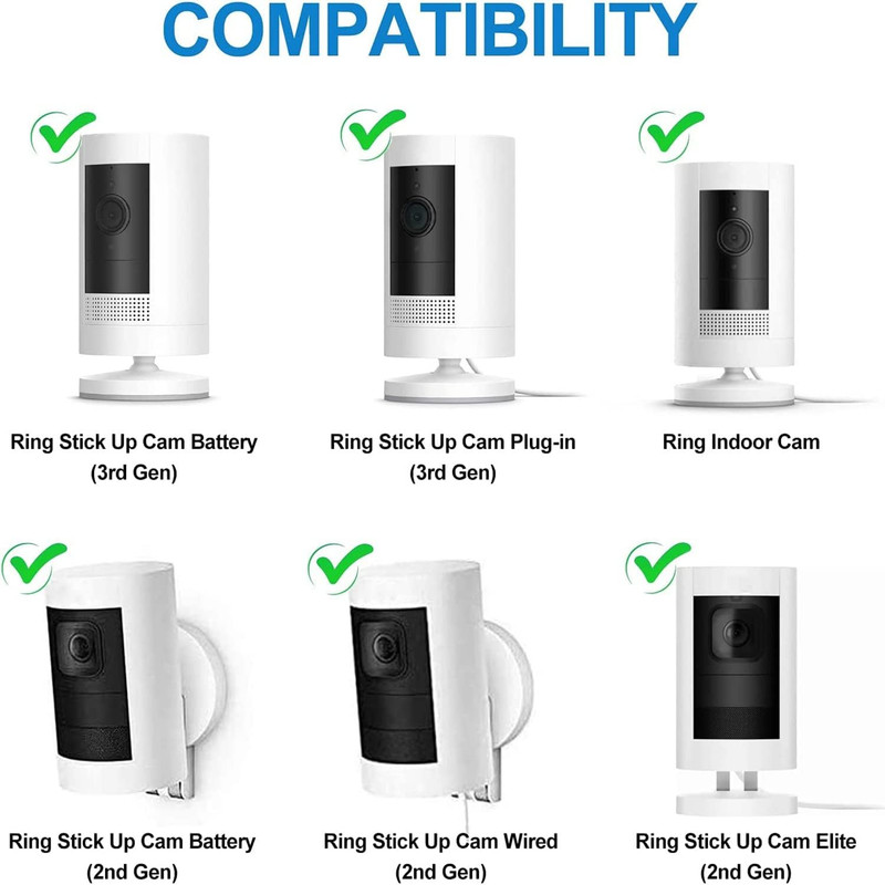 Wall Mount for All Arlo Camera, Arlo Pro, Arlo Pro 2, Arlo Pro 3,Arlo Ultra, Arl gallery
