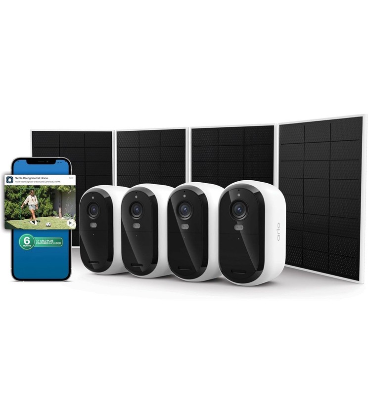 ARLO 5 Pack Security System,Advanced Video & Audio Detection-3RD Generation. A3