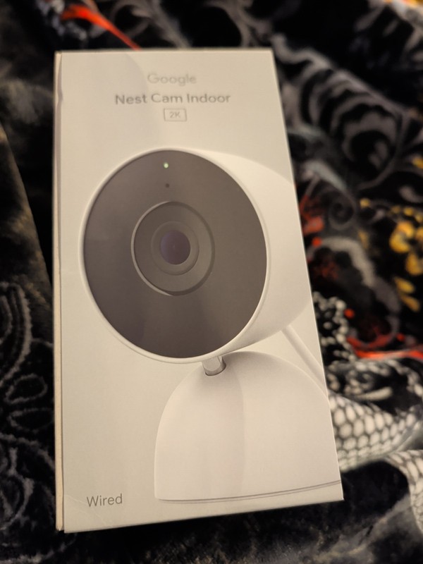 Google Nest Cam (Indoor, Wired) 2nd Generation Open box