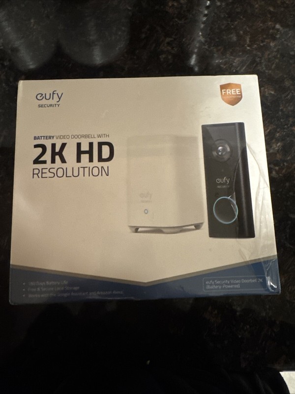 Eufy Security Battery Video Doorbell With 2k HD Resolution