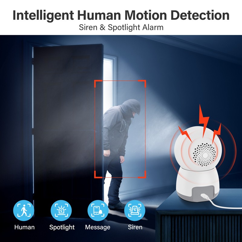 3MP WiFi Solar Camera Outdoor Waterproof Wireless Camera IR Color Night Vision gallery