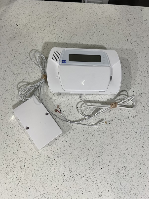 ADT Alarm Panel White For Parts See Descript