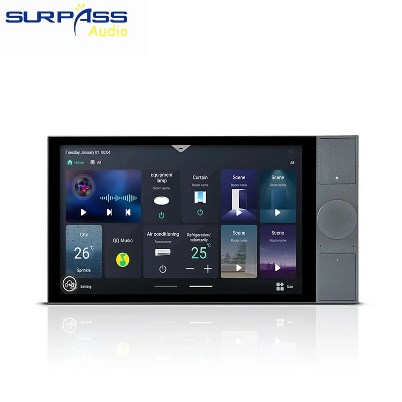 Tuya Smart Home Control Android 8.1 System WiFi Multi Function 10.1 Inch Screen