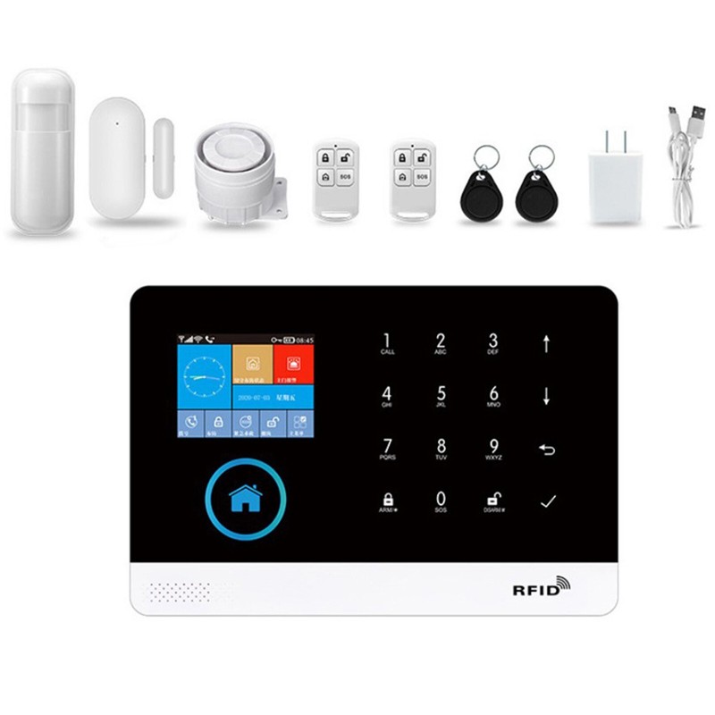 App Control Wireless Alarm System for Home Burglar Security Smart House KitQK gallery
