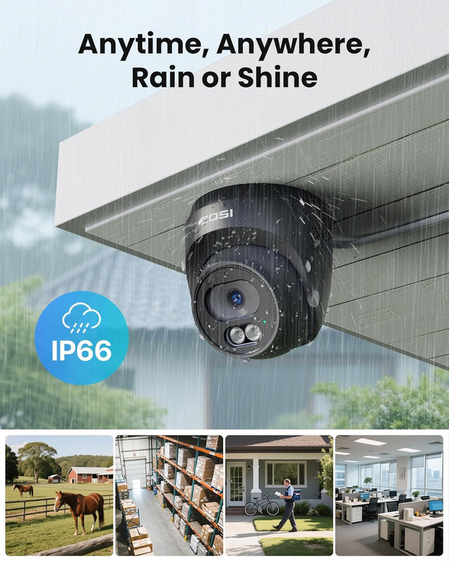 C220 16CH 4K Poe Home Security Camera System, 16 Channel 4K 8MP NVR with 4TB HDD gallery