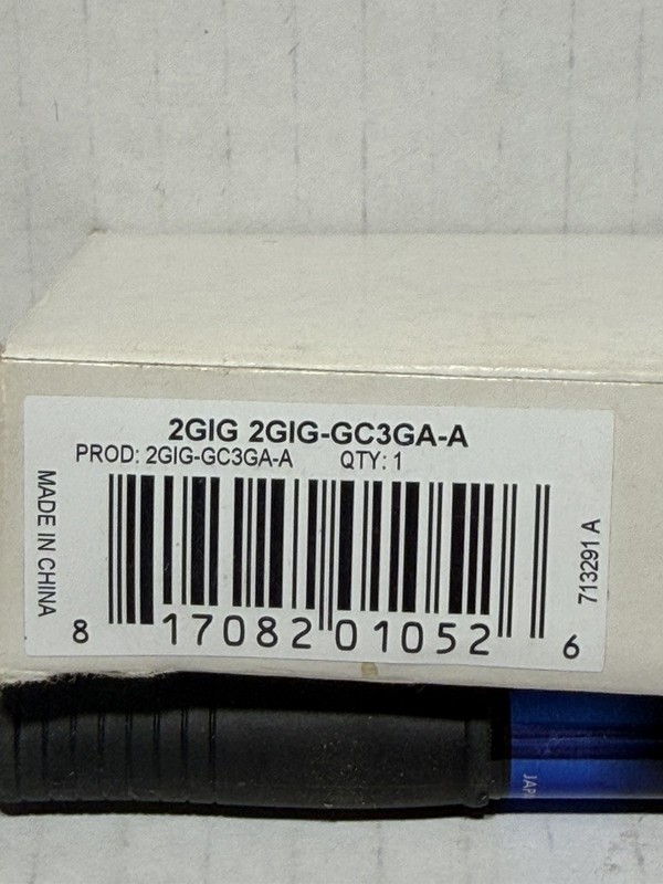 2GIG 2GIG-GC3GA-A/ANT3X 3G CELL RADIO MODULE W/ EXTERNAL ANTENNA FOR GC2