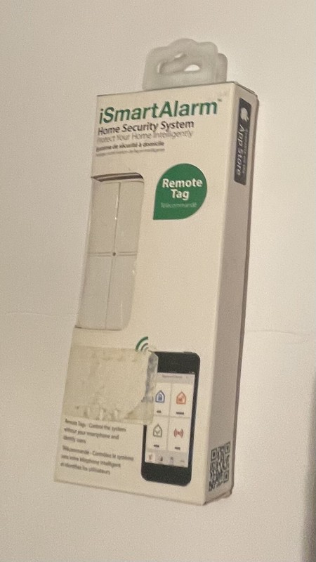iSmart Alarm Remote tag