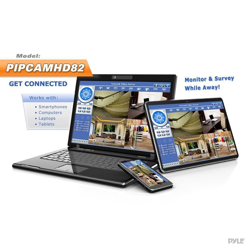WOW! Pyle PIPCAMHD82 WiFi Security Camera 1080p App & Web View BRAND NEW! gallery