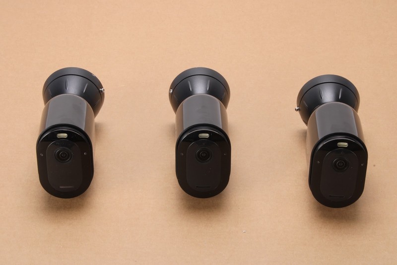Arlo Pro 4 Spotlight Camera Security Bundle of 3 w/ Accessories - Fair Condition gallery