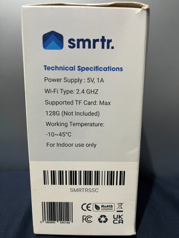 Brand New - smrtr. Smart Security Camera - WiFi gallery