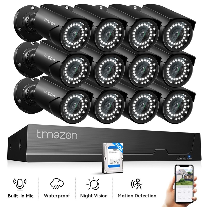 16CH POE Kit Home IP Camera System Full HD Home Office Recording System gallery