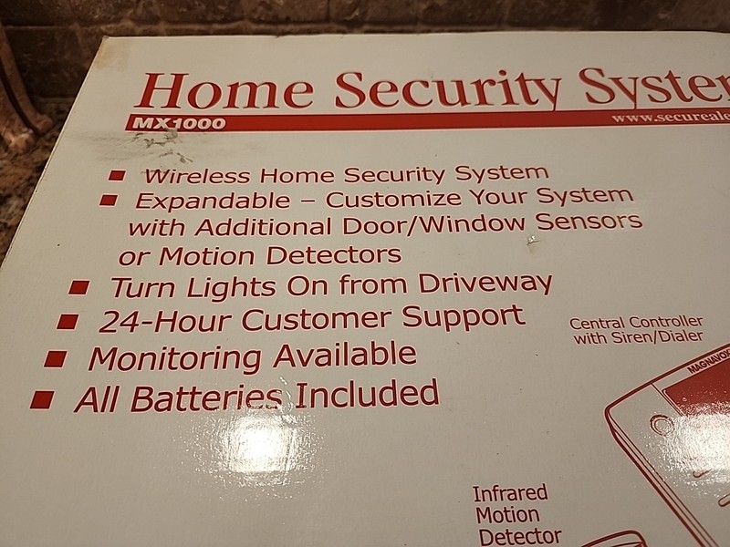 MAGNAVOX MX1000 Home Security System Wireless Expandable BRAND NEW OPEN BOX gallery