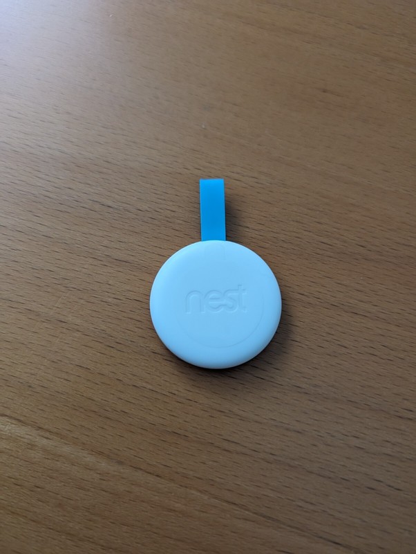 Google Nest Tag Wireless Home Security Key Fob – White/Blue – 2 qtys for sale