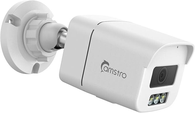 Camstro 4K Security Camera System with Smart Detection, Night Vision, IP67 Water