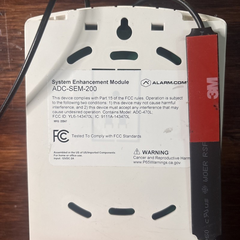 Alarm.com System Enhancement Module Dual Path ADC-SEM-200 New- No Box Or Manual gallery