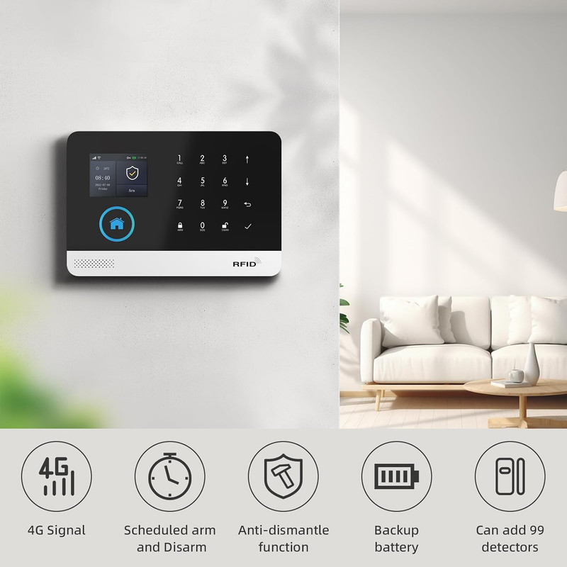 Home Security Systems for House, Wireless Home Security Alarm System, Door/Windo gallery