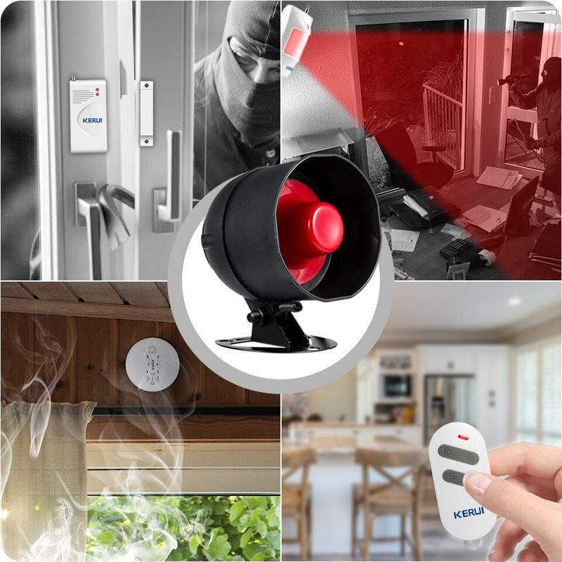 KERUI Smart WIFI Wireless Security Alarm System Siren 433Mhz Burglar Motion Door gallery