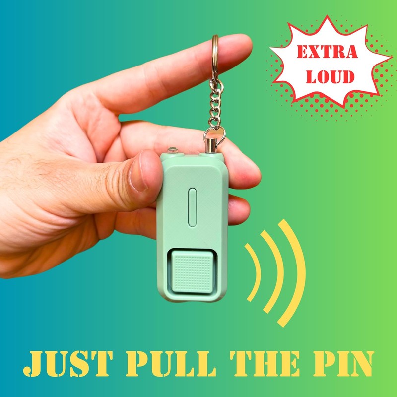Sound Grenade By 130db Emergency Alarm For Camping & Hiking Tripwire Alarm Bear gallery