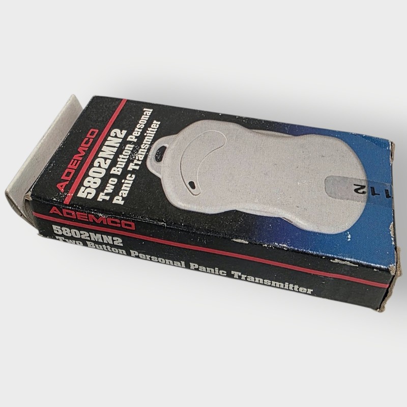 Ademco 5802MN2 Two-Button Transmitter Pendant NOS NOW OLD STOCK SHIPS FREE gallery