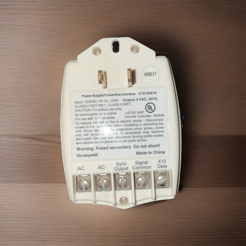 Honeywell K10145X10 Transformer 120VAC 60HZ 25 WATT 9 VAC 25VA Powerline