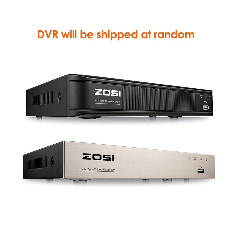 ZOSI 1080p Surveillance 8CH DVR Security Home Camera System 1TB HDMI IR Night gallery