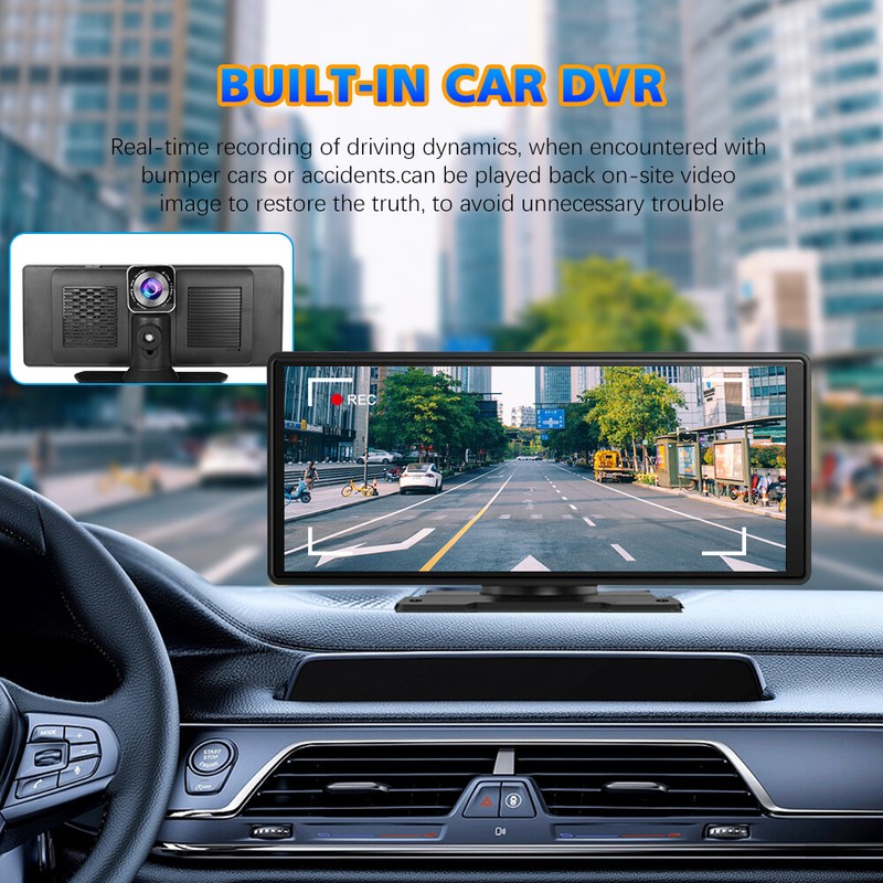 Car DVR Camera Wireless Carplay & Android Auto AHD Recorder PND Player 10.26Inch gallery