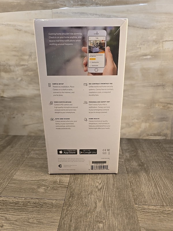 Canary All-in-One Home Security Device - Black gallery