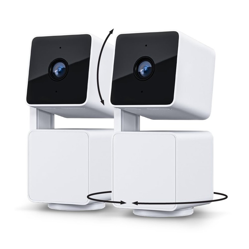 Cam Pan v3 Indoor/Outdoor IP65-Rated 1080p Pan/Tilt/Zoom Wi-Fi Smart Home Sec...