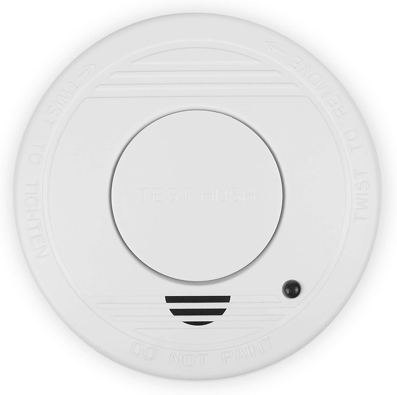 Smartwares 10.04.62 détecteur de fumée – Capteur Optique – Bouton de Test – 85db