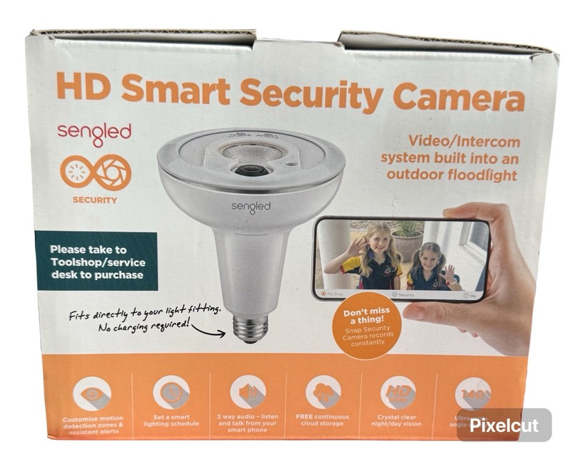 Sengled HD Smart Security Camera: Video Intercom Built Into Outdoor Floodlight