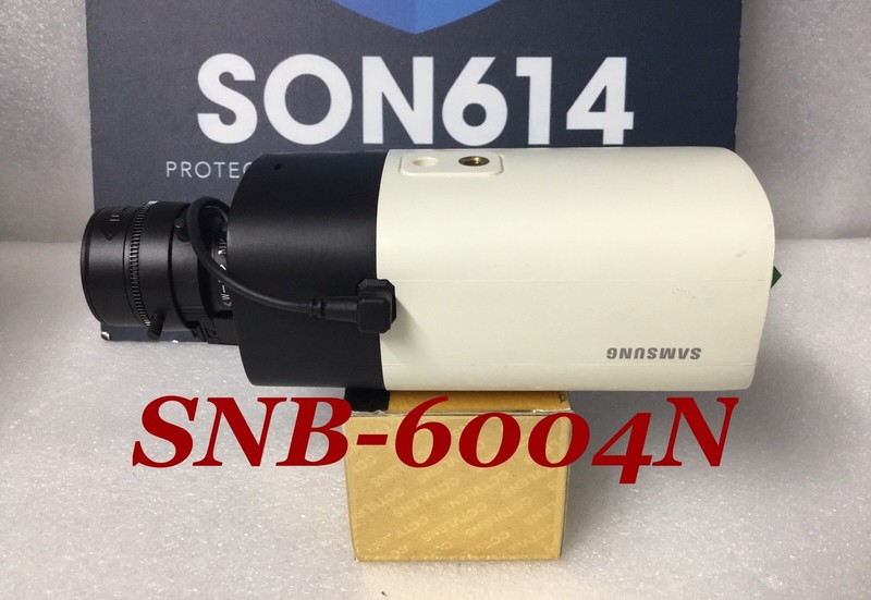 Samsung SNB-6004N 2MP 1080p HD Network Security Color Camera W/ 2.8-8mm TESTED!