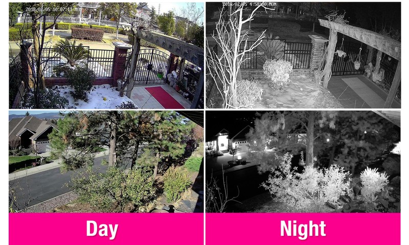 (4) 4K 8MP Motorized Zoom IP Microphone POE NVR AI Bullet Security Camera System gallery