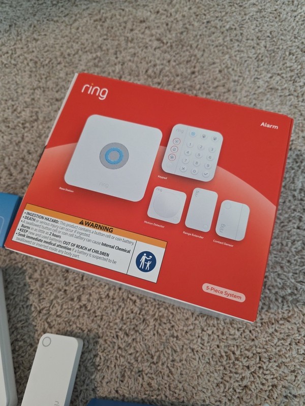 Ring Wireless Indoor Alarm Security Kit - 5 Piece gallery
