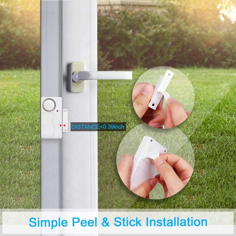 Wireless Magnetic Sensor Door Window Security Burglar Alarm With Remote Control gallery