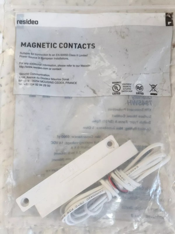 7945WH – Home Hardwired Surface-Mount XTP Door/Window Alarm Contact