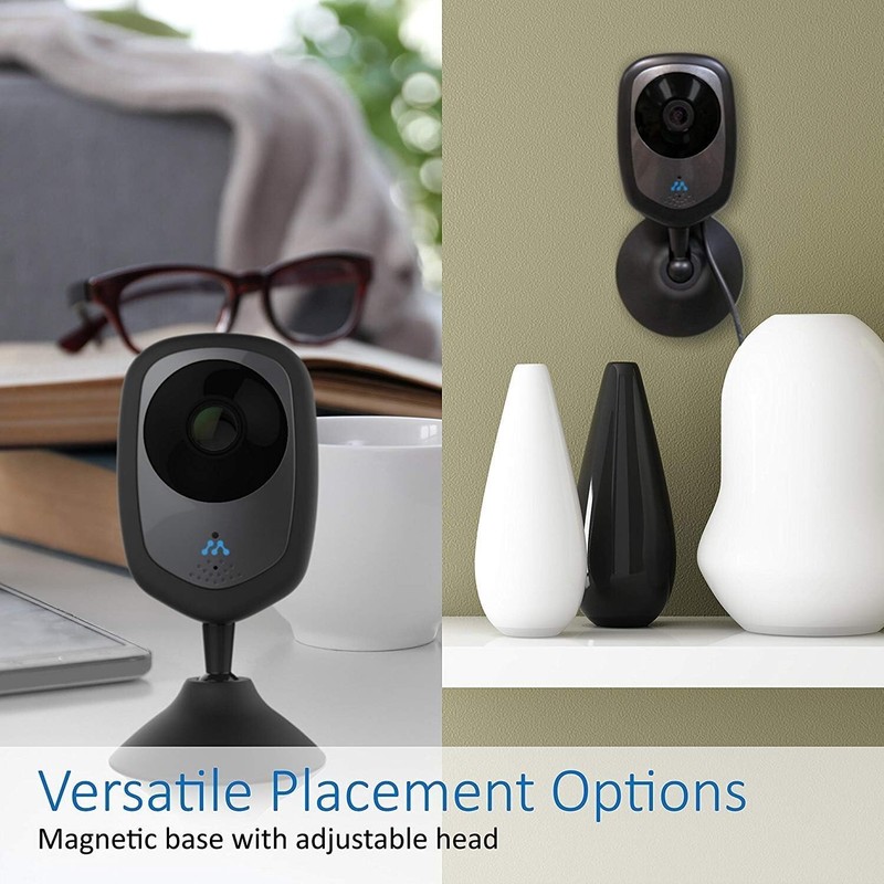 Momentum HD Wireless Indoor Home Security Camera with2-Way Audio Night Vision gallery