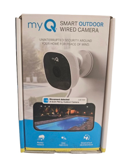 Chamberlain – myQ Smart Outdoor Home Security Camera – White