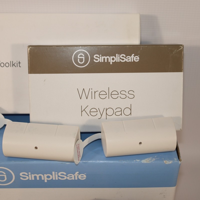 SimpliSafe Wireless Home Security System Starter Kit Base Keypad 2 Sensors & Fob gallery