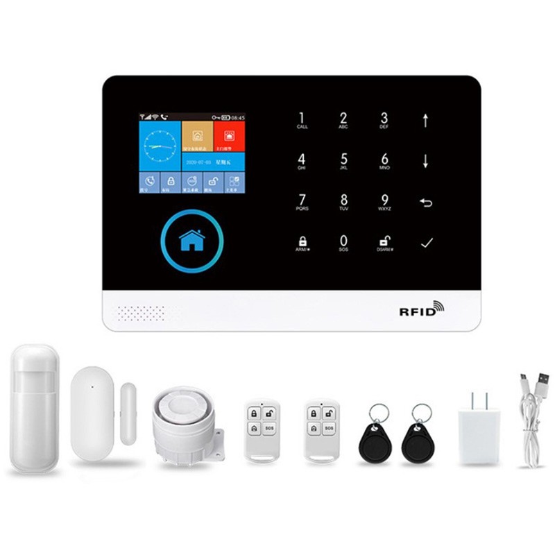 App Control Wireless Alarm System for Home Burglar Security Smart House KitQK gallery