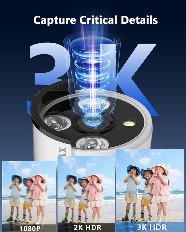 (2026 New) 8CH 4K POE Security System with 10" IPS NVR, 4X 5MP Bullet Cameras... gallery