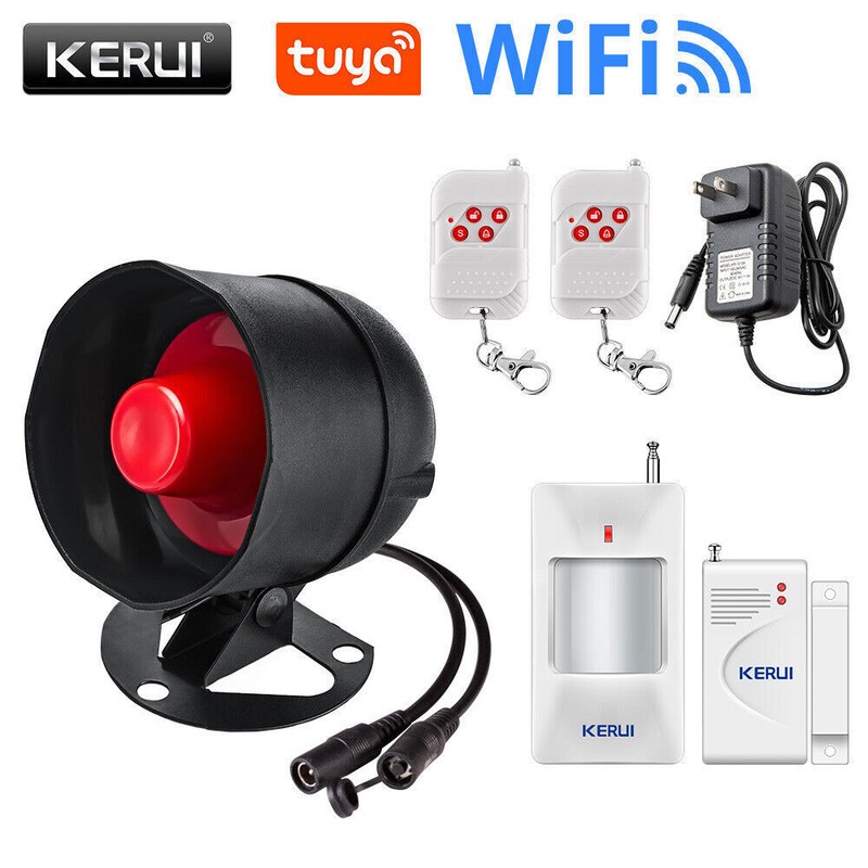 WIFI Tuya Wireless Home Security Alarm System Door Sensor Motion Detect Burglar