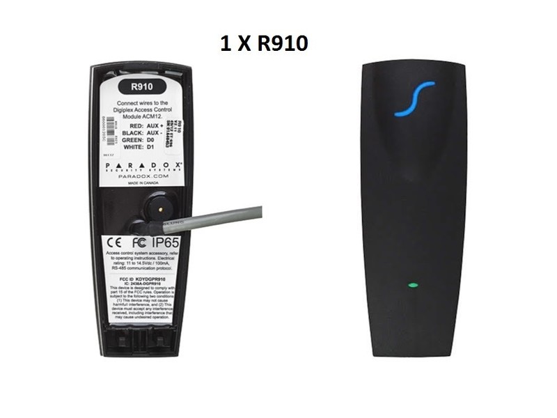 Paradox R910 4-Wire Indoor/Outdoor Proximity Reader+C702 Standard Proximit card