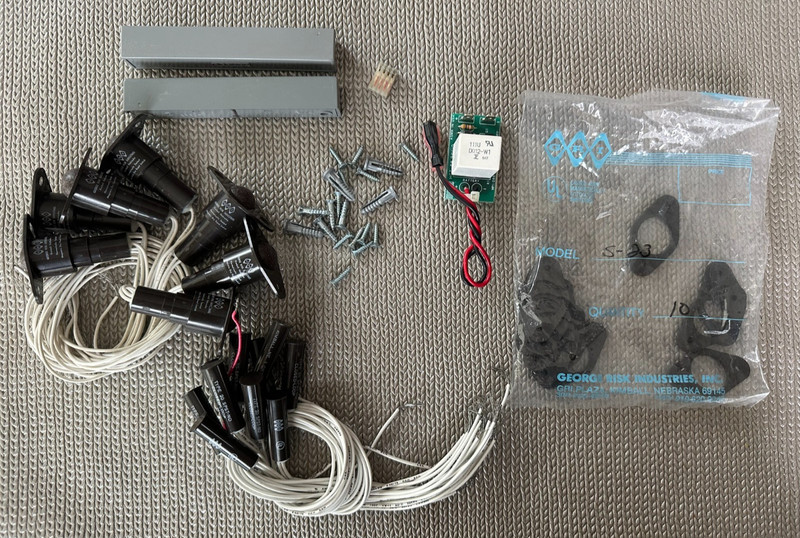 Security system parts for windows & doors