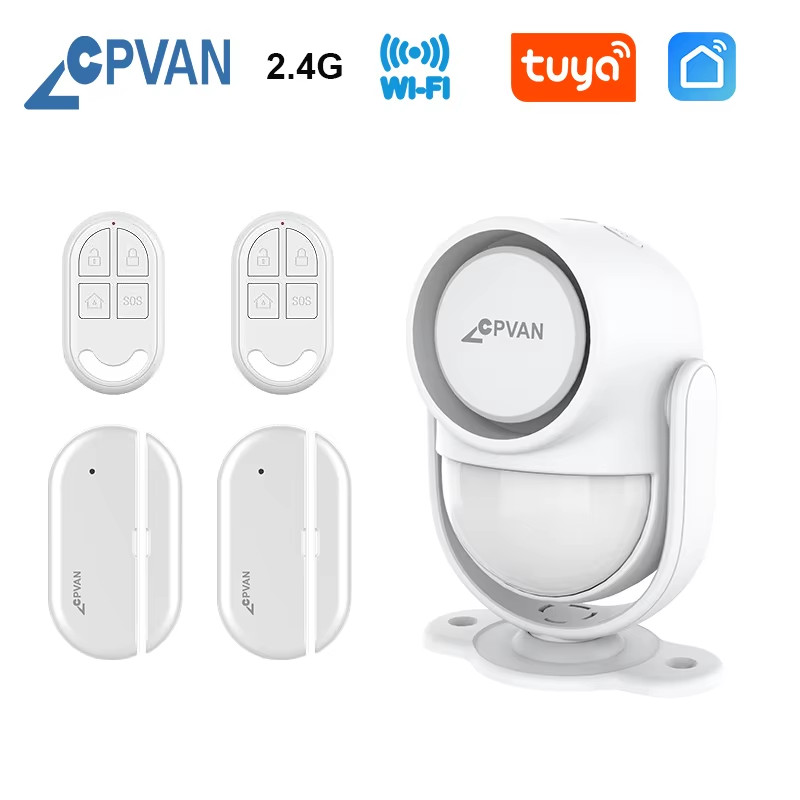 TUYA Wireless Smart Home Motion Sensor Alarm System For Home Burglary Security P gallery