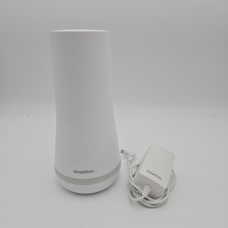Simplisafe SSBS3 Home Security Base Station White w/Power Supply