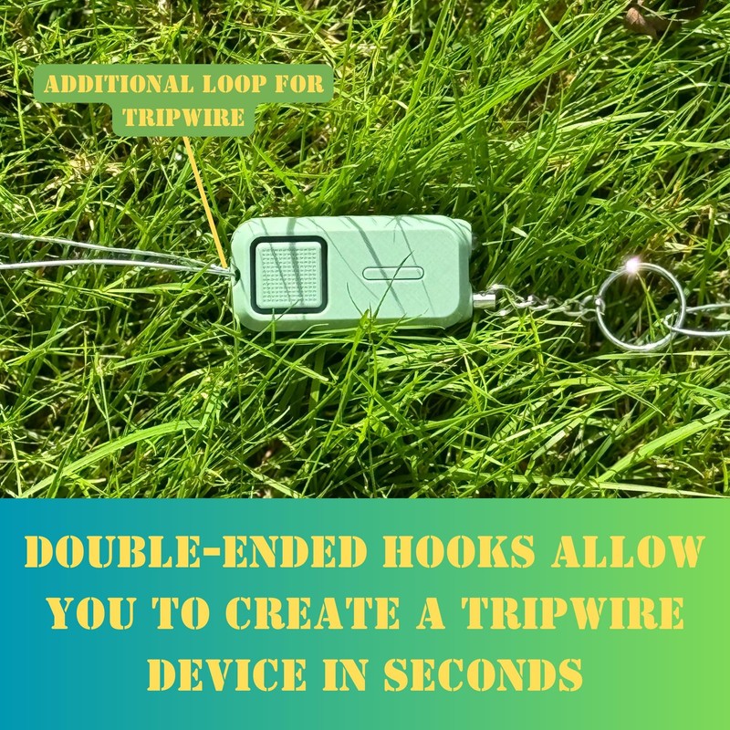 Sound Grenade By 130db Emergency Alarm For Camping & Hiking Tripwire Alarm Bear gallery