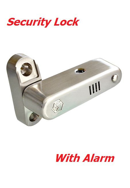 Home Security & Child Safety Lock With 110dB alarm (batteries for 3 work hours)